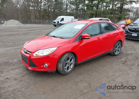 2014 Ford Focus Se z USA, uszkodzony, nr VIN 1FADP3F22EL235504